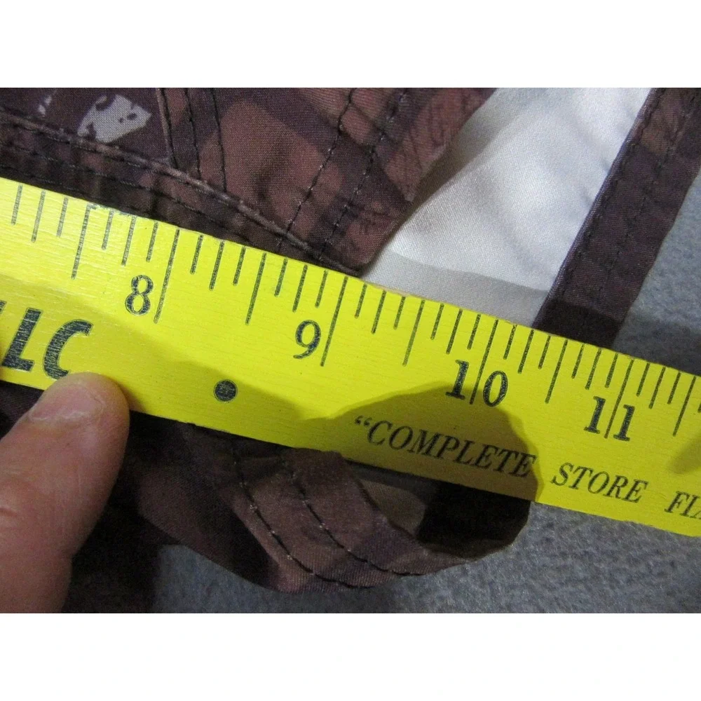 Tapout Shorts Mens Large Brown Check UFC MMA Board Drawstring Jiu Jitsu Y2K